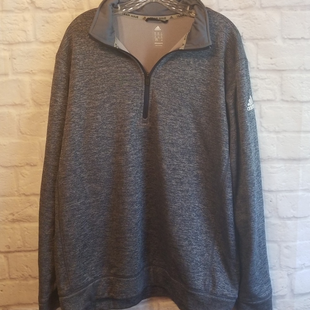 Mens Adidas Team Issue 1/4 Zip Pullover